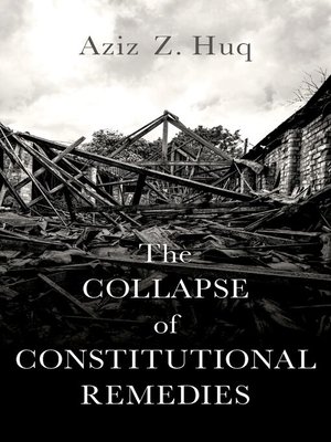 cover image of The Collapse of Constitutional Remedies